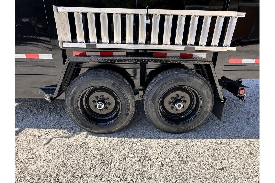New 2026 Covered Wagon 7'x16' Dump, 48" sides, 16K GVWR, Ramps