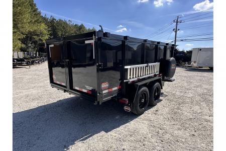 New 2026 Covered Wagon 7'x16' Dump, 48" sides, 16K GVWR, Ramps