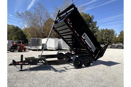 New 2026 Covered Wagon 7'x16' Dump, 48" sides, 16K GVWR, Ramps