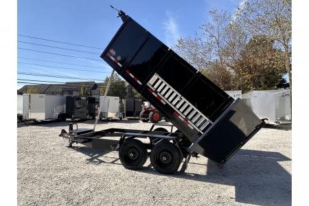 New 2026 Covered Wagon 7'x16' Dump, 48" sides, 16K GVWR, Ramps
