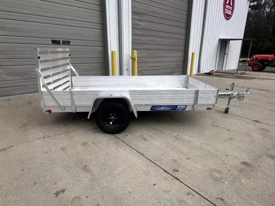 New 2026 Aluma 63"x10' Utility, Straight Tailgate