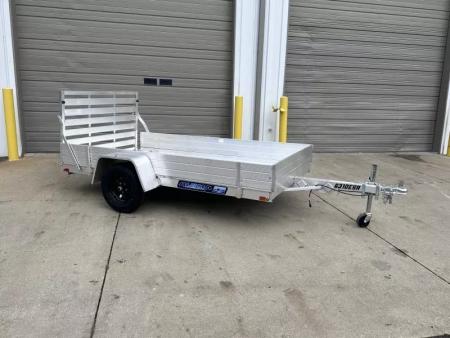 New 2026 Aluma 63 x10' Utility, Straight Tailgate