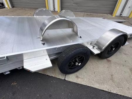 New 2026 Aluma 82"x18' Car Hauler, Tilt w/Low Profile Ramps