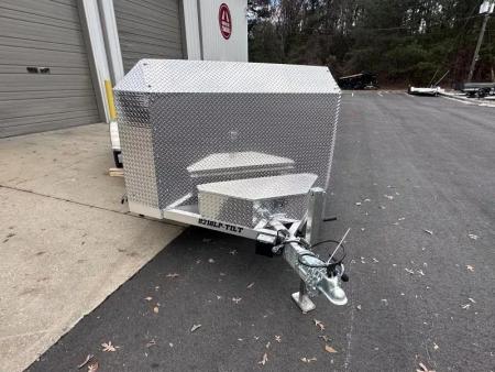 New 2026 Aluma 82"x18' Car Hauler, Tilt w/Low Profile Ramps