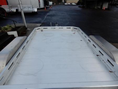 New 2027 Aluma 78"x12' Utility, 7" Sides, Bi-Fold Tailgate 7812BT