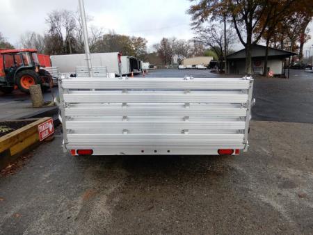 New 2027 Aluma 78"x12' Utility, 7" Sides, Bi-Fold Tailgate 7812BT