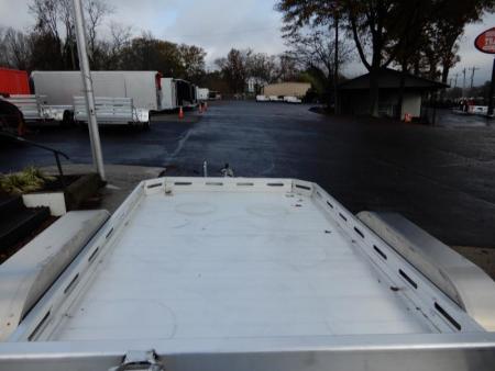 New 2027 Aluma 78"x12' Utility, 7" Sides, Bi-Fold Tailgate 7812BT