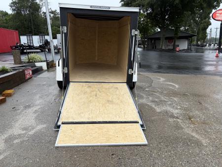 New 2027 Covered Wagon 5x8 Enclosed, 5' Height, Ramp Door Only