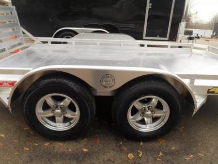 New 2026 Aluma 78"x12' Utility, 8.5" Rails 7812TA-BT