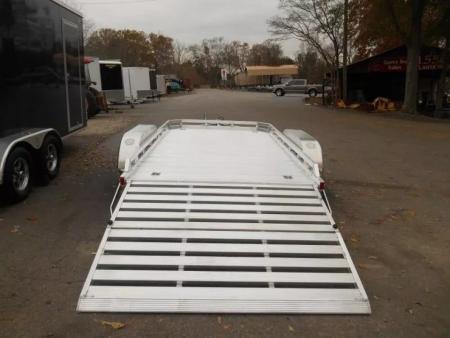 New 2026 Aluma 78"x12' Utility, 8.5" Rails 7812TA-BT