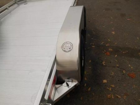 New 2026 Aluma 78"x12' Utility, 8.5" Rails 7812TA-BT
