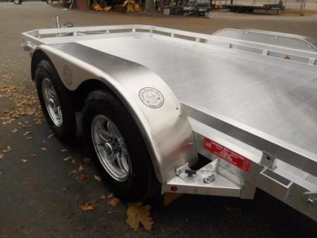 New 2026 Aluma 78"x12' Utility, 8.5" Rails 7812TA-BT