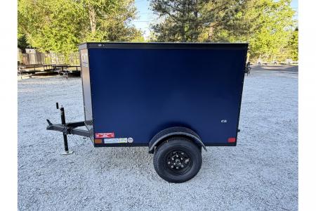 New 2026 Covered Wagon 4'x6' Enclosed, Single Rear Door