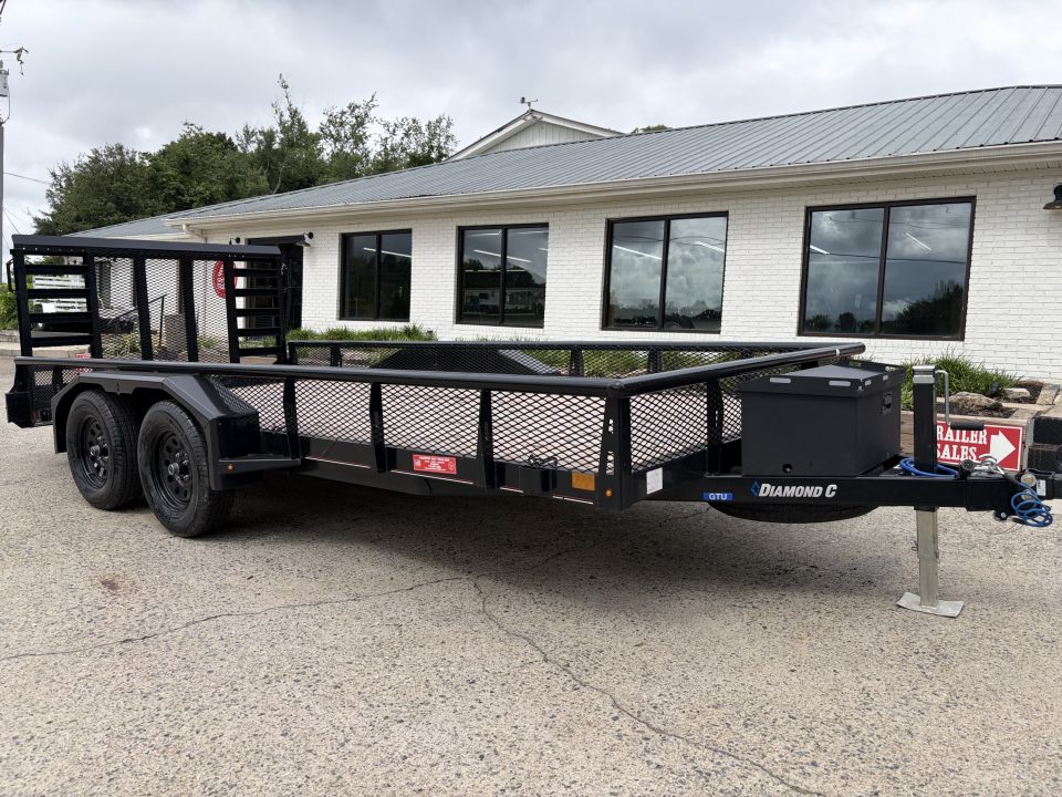 New 2026 Diamond C Trailers 16'x83" Tandem Utility NEW MODEL! GTU235 Landscape Trailer
