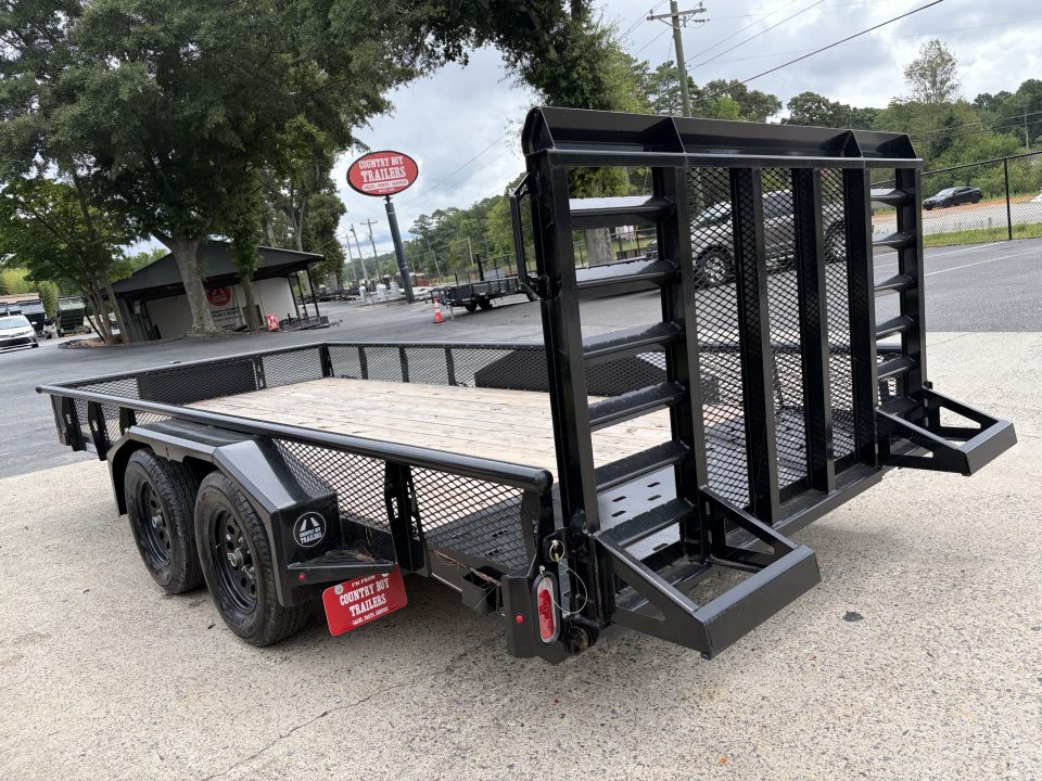 New 2026 Diamond C Trailers 16'x83" Tandem Utility NEW MODEL! GTU235 Landscape Trailer