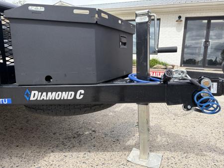 New 2026 Diamond C Trailers 16'x83" Tandem Utility NEW MODEL! GTU235 Landscape Trailer