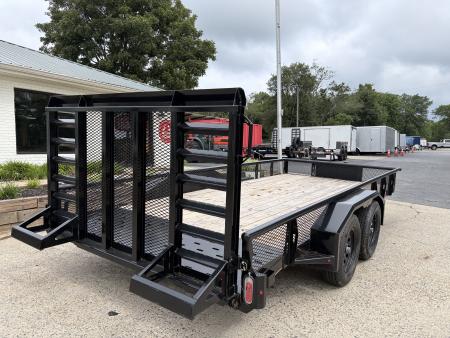 New 2026 Diamond C Trailers 16'x83" Tandem Utility NEW MODEL! GTU235 Landscape Trailer
