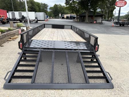 New 2026 Diamond C Trailers 16'x83" Tandem Utility NEW MODEL! GTU235 Landscape Trailer