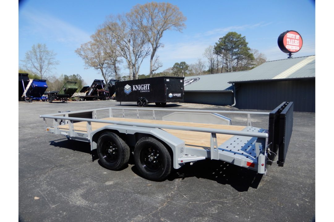 New 2026 Diamond C 83"x16' Landscape, Bifold Gate, 4950 LB Payload, GTU235