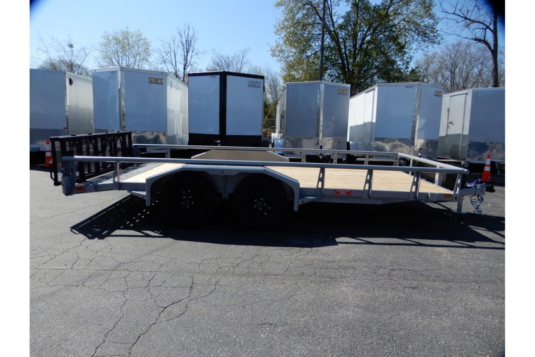 New 2026 Diamond C 83"x16' Landscape, Bifold Gate, 4950 LB Payload, GTU235