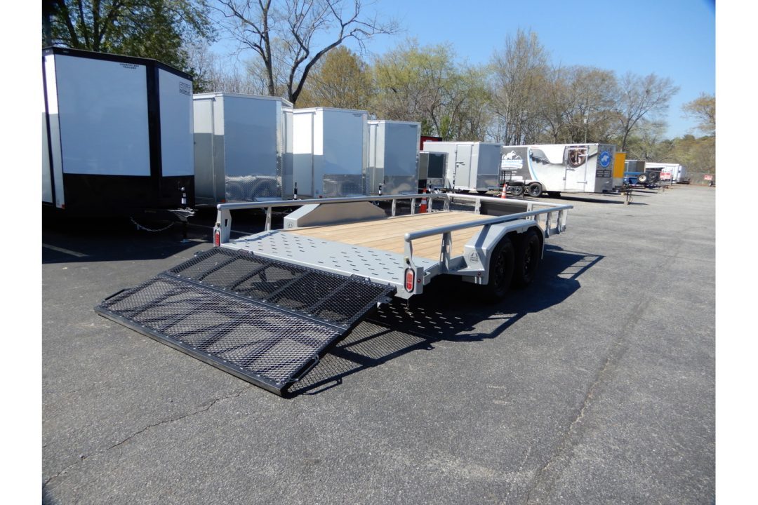 New 2026 Diamond C 83"x16' Landscape, Bifold Gate, 4950 LB Payload, GTU235