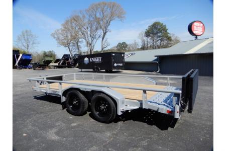 New 2026 Diamond C 83 x16' Landscape, Bifold Gate, 4950 LB Payload, GTU235