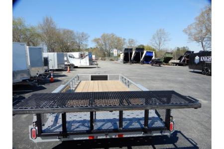 New 2026 Diamond C 83"x16' Landscape, Bifold Gate, 4950 LB Payload, GTU235