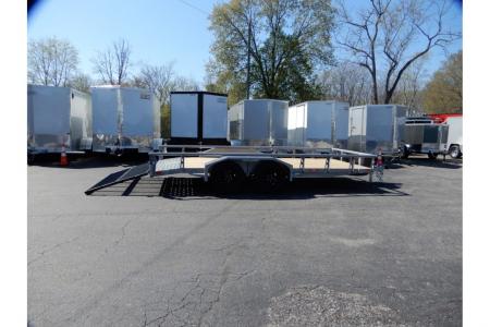 New 2026 Diamond C 83"x16' Landscape, Bifold Gate, 4950 LB Payload, GTU235