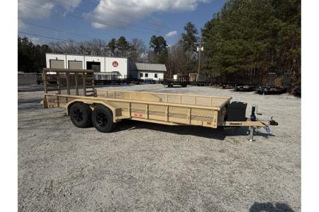 New 2026 Diamond C 83"x18' Utility, Tractor Gate, Venture Series TUT206