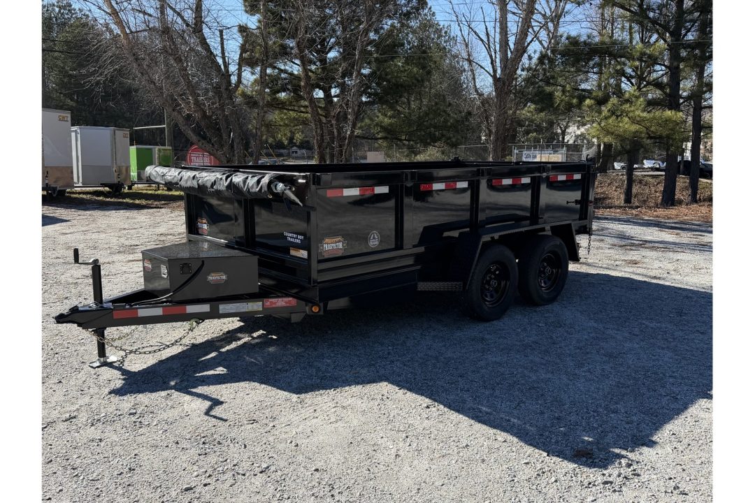 New 2026 Covered Wagon 6'x12 Dump, 2ft Walls