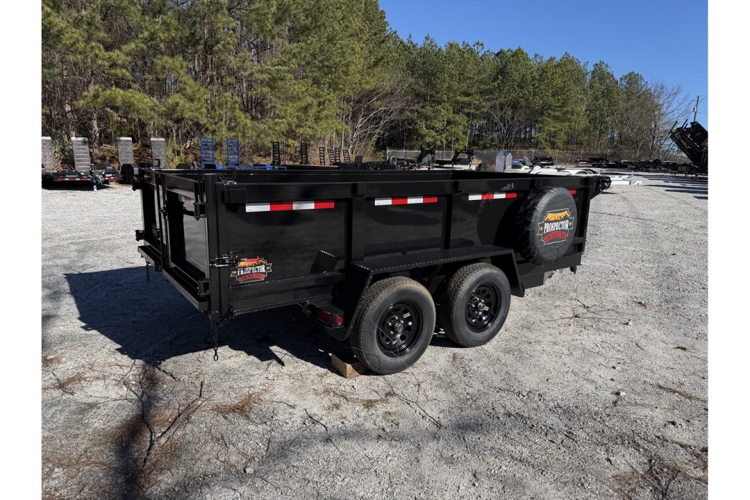 New 2026 Covered Wagon 6'x12 Dump, 2ft Walls