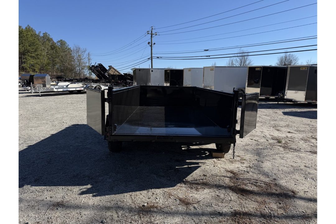 New 2026 Covered Wagon 6'x12 Dump, 2ft Walls