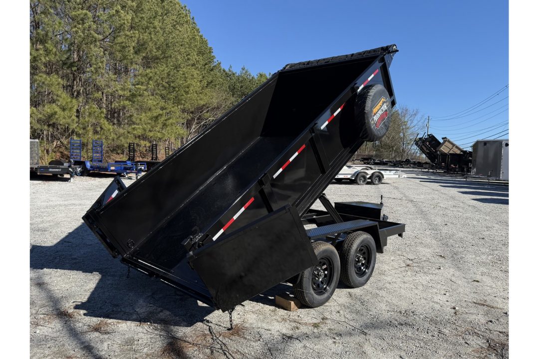 New 2026 Covered Wagon 6'x12 Dump, 2ft Walls