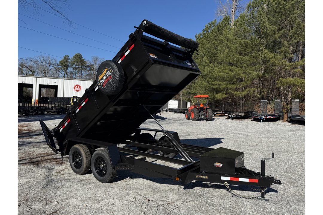New 2026 Covered Wagon 6'x12 Dump, 2ft Walls
