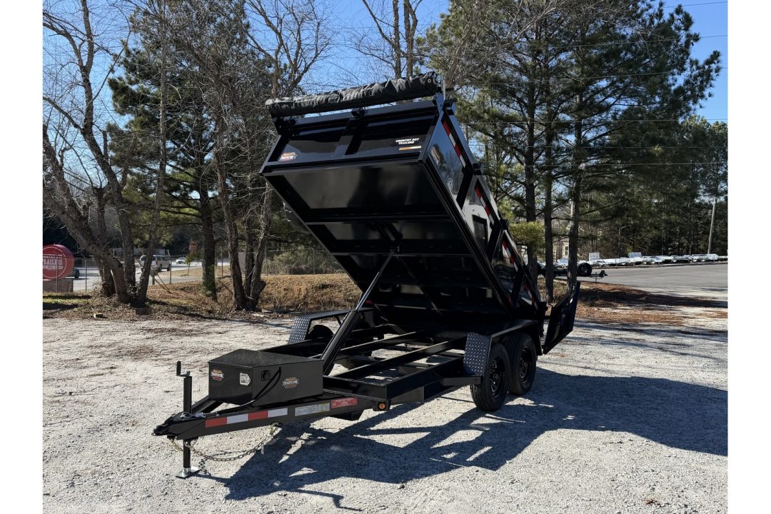 New 2026 Covered Wagon 6'x12 Dump, 2ft Walls