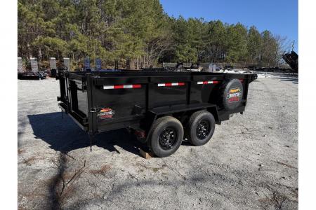 New 2026 Covered Wagon 6'x12 Dump, 2ft Walls