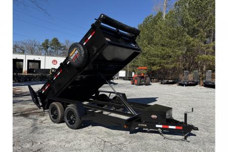 New 2026 Covered Wagon 6'x12 Dump, 2ft Walls