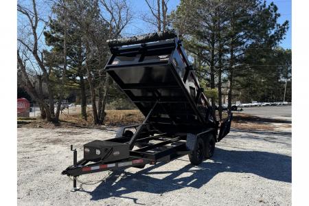 New 2026 Covered Wagon 6'x12 Dump, 2ft Walls