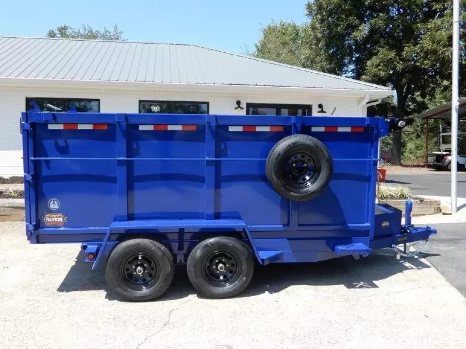 New 2026 Covered Wagon 6'x12' Dump, 4' sides