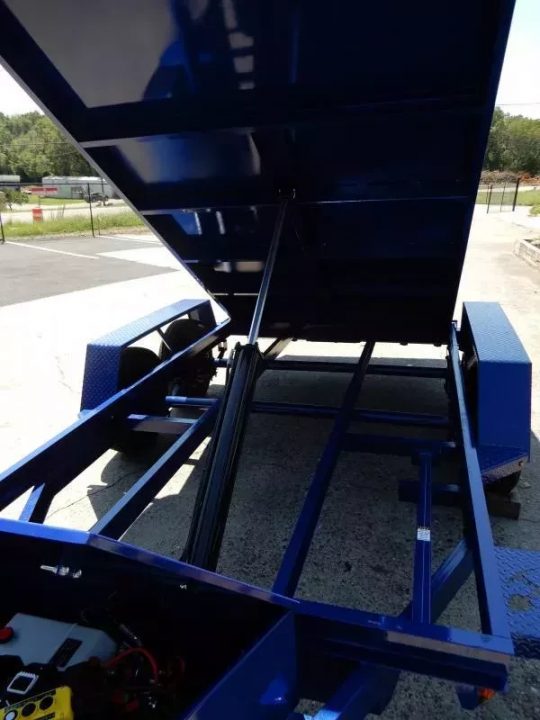 New 2026 Covered Wagon 6'x12' Dump, 4' sides