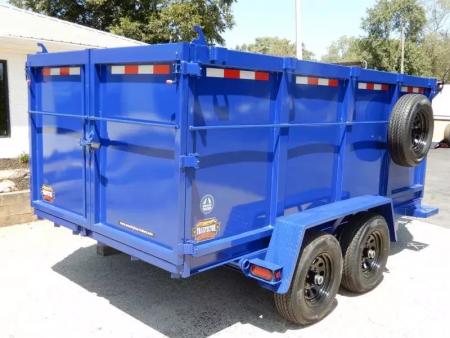 New 2026 Covered Wagon 6'x12' Dump, 4' sides