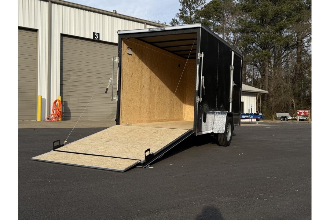 New 2026 Covered Wagon 6'x10' Enclosed, 6'6" Interior Height