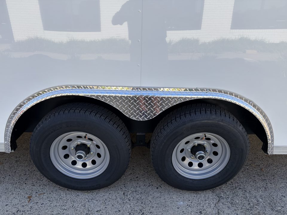 New 2027 Covered Wagon 8.5x20 Car Hauler, 7' Height, 5200# Axles