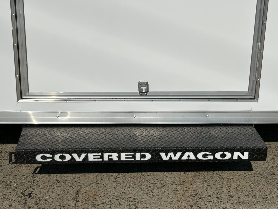 New 2027 Covered Wagon 8.5x20 Car Hauler, 7' Height, 5200# Axles