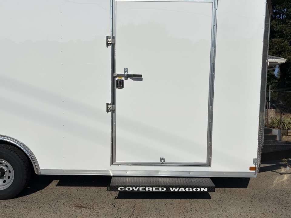 New 2027 Covered Wagon 8.5x20 Car Hauler, 7' Height, 5200# Axles