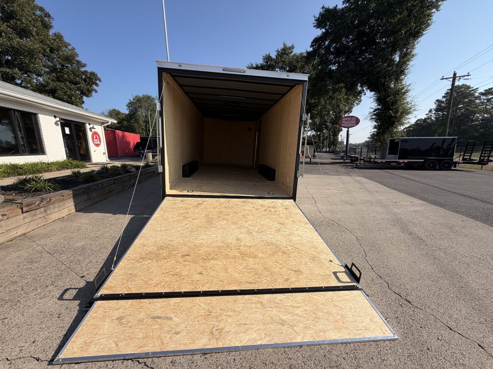 New 2027 Covered Wagon 8.5x20 Car Hauler, 7' Height, 5200# Axles