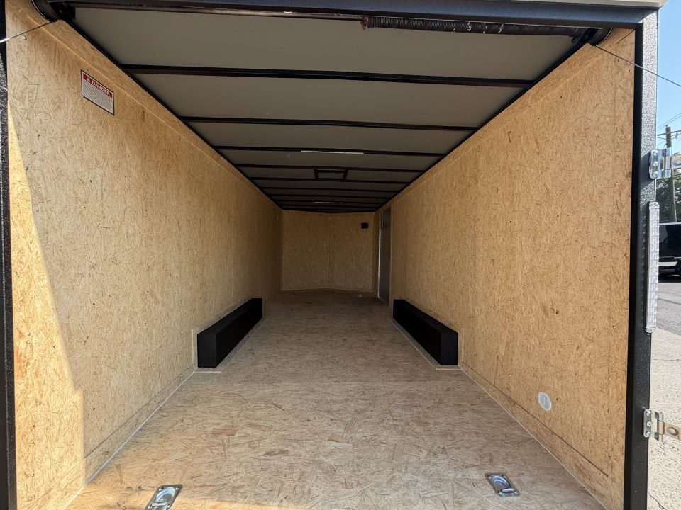 New 2027 Covered Wagon 8.5x20 Car Hauler, 7' Height, 5200# Axles