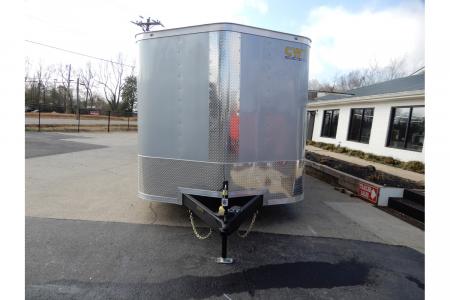 New 2026 Covered Wagon 20' Car Hauler, Escape Door, 6K Payload, 7' Interior Height