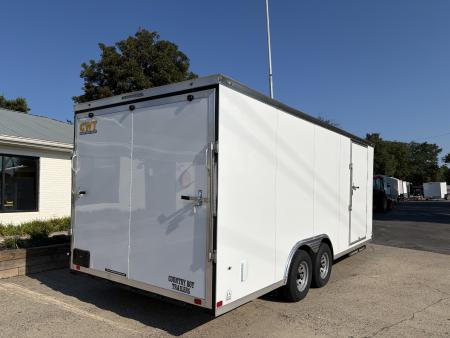 New 2027 Covered Wagon 8.5x20 Car Hauler, 7' Height, 5200# Axles