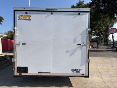 New 2027 Covered Wagon 8.5x20 Car Hauler, 7' Height, 5200# Axles
